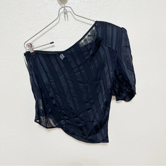 IRO Polk Top one shoulder ruffle size 36 - Picture 12 of 13